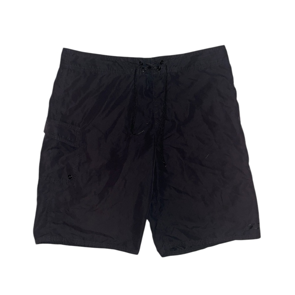 y2k oakley black high waisted cargo board shorts